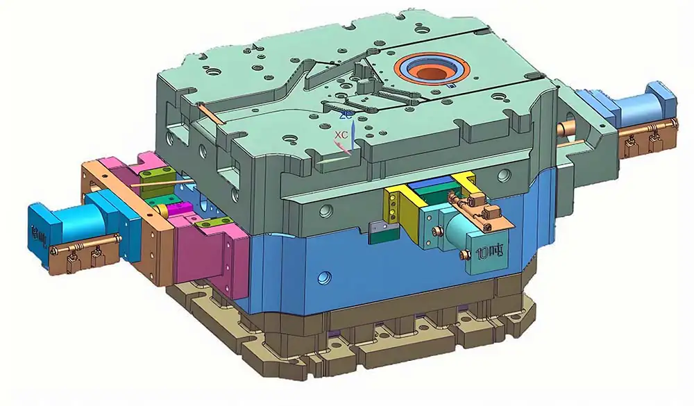 Composición y diseño de moldes de fundición a presión de aluminio