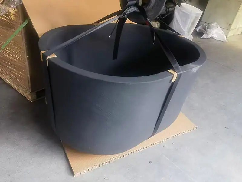 Oval Graphite Crucible