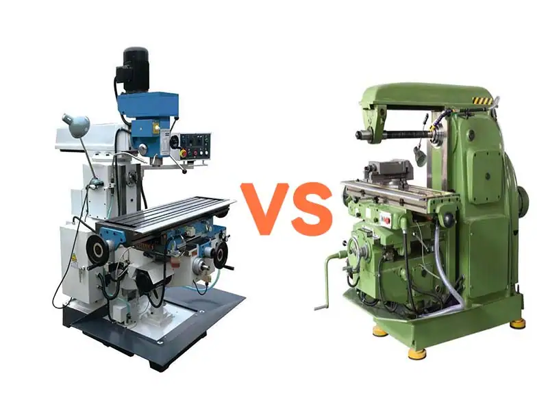 Differences between milling and planing machines